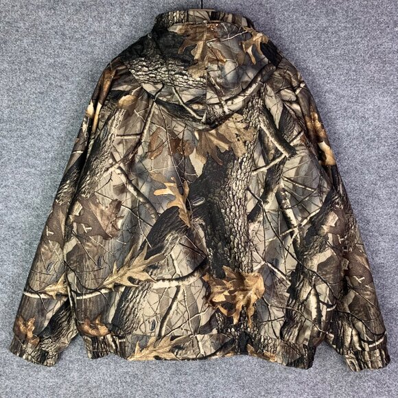 Woolrich MG3 Multi‎ Guard RealTree Camo Reversible Thermore Full Zip  Jacket 2XL - Picture 3 of 11